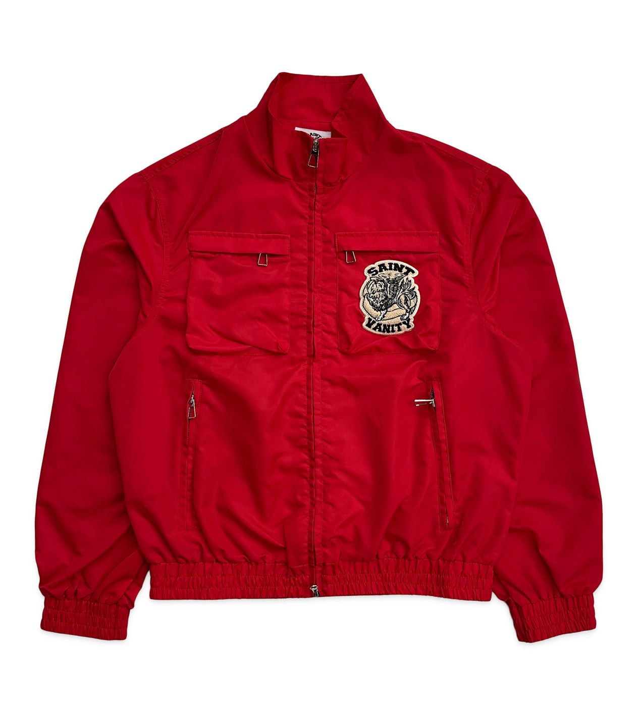 Saint Vanity Nylon Cargo Jacket Red Size US S / EU 44-46 / 1 - 1 Preview