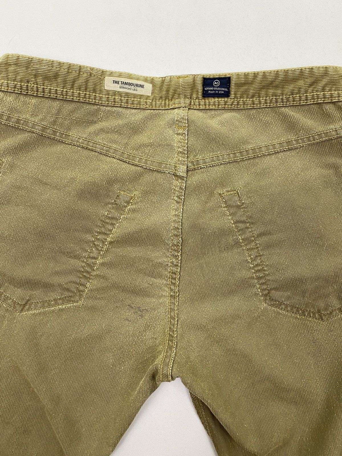 AG Adriano Goldschmied AG Adriano Goldschmied Dirty Distressed Corduroy Pant Size US 32 / EU 48 - 19 Thumbnail