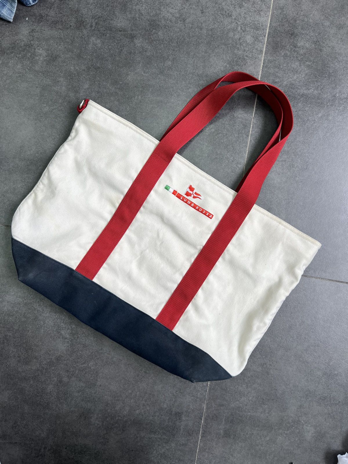 Prada × Vintage Vintage Prada Luna Rossa Tote shoulder hobo Bag Size ONE SIZE - 1 Thumbnail