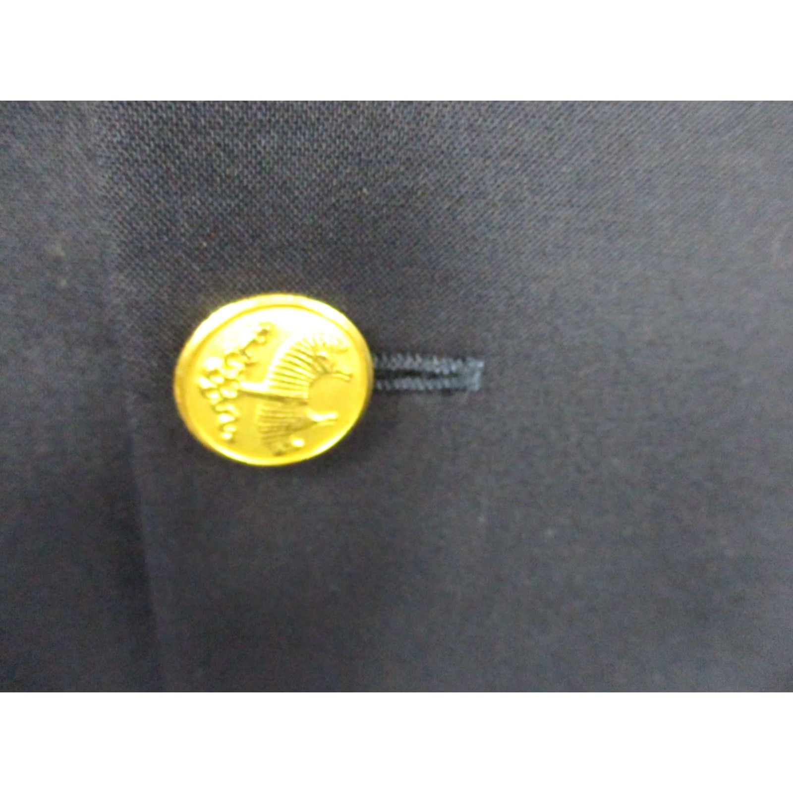 Brooks Brothers VINTAGE Brooks Brothers Brooksease Black Wool Blazer Mens 46 Sport Coat Notch Lapel Size 46R - 2 Thumbnail