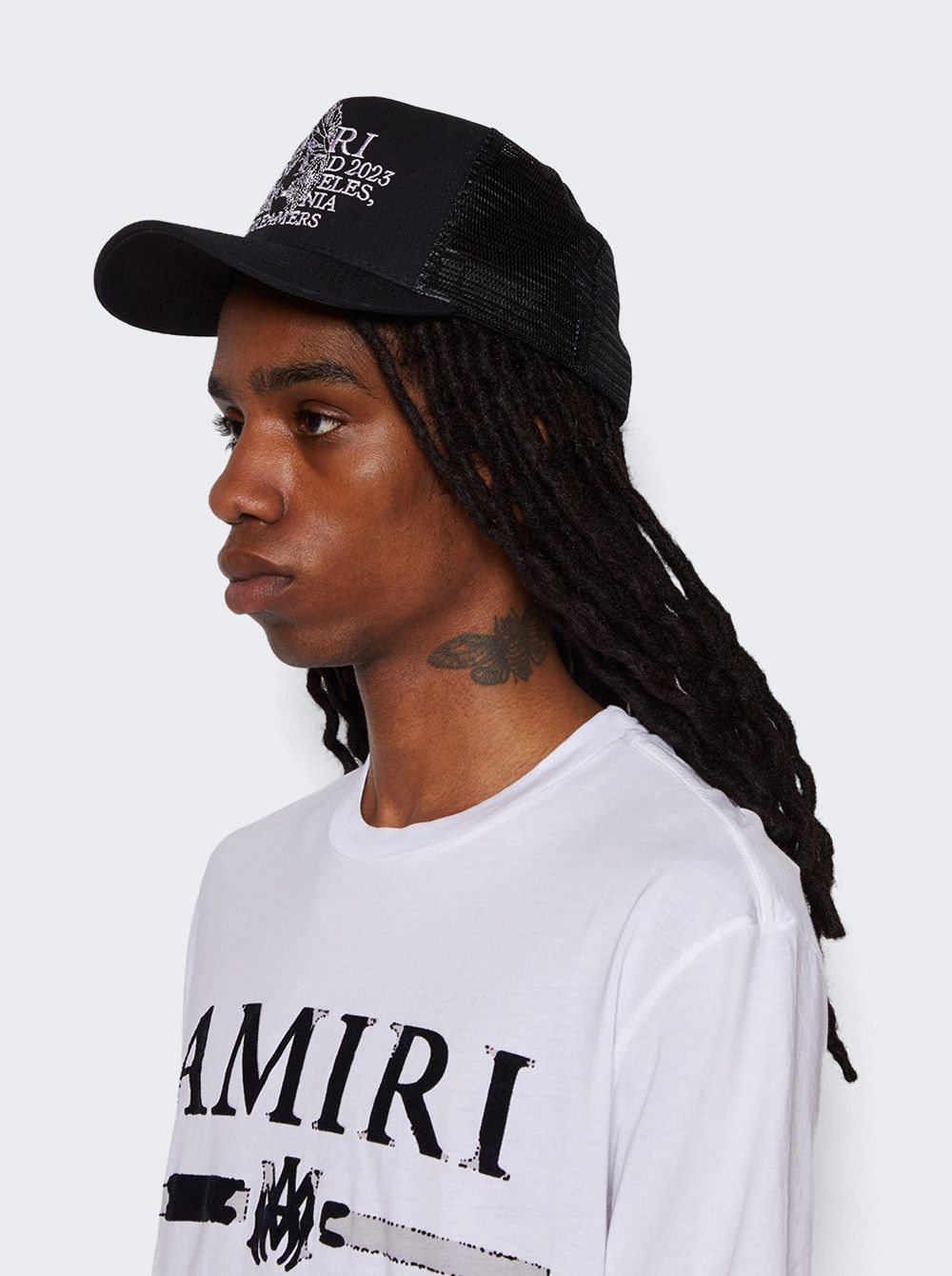 Amiri o1gr1nt0925 Size: OS / Pegasus Trucker in Black Size ONE SIZE - 4 Thumbnail