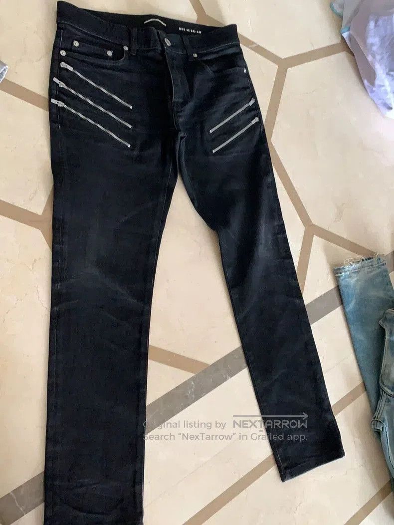 Saint Laurent Paris SAINT LAURENT Zip Detail Denim Jeans. Size US 29 - 1 Thumbnail