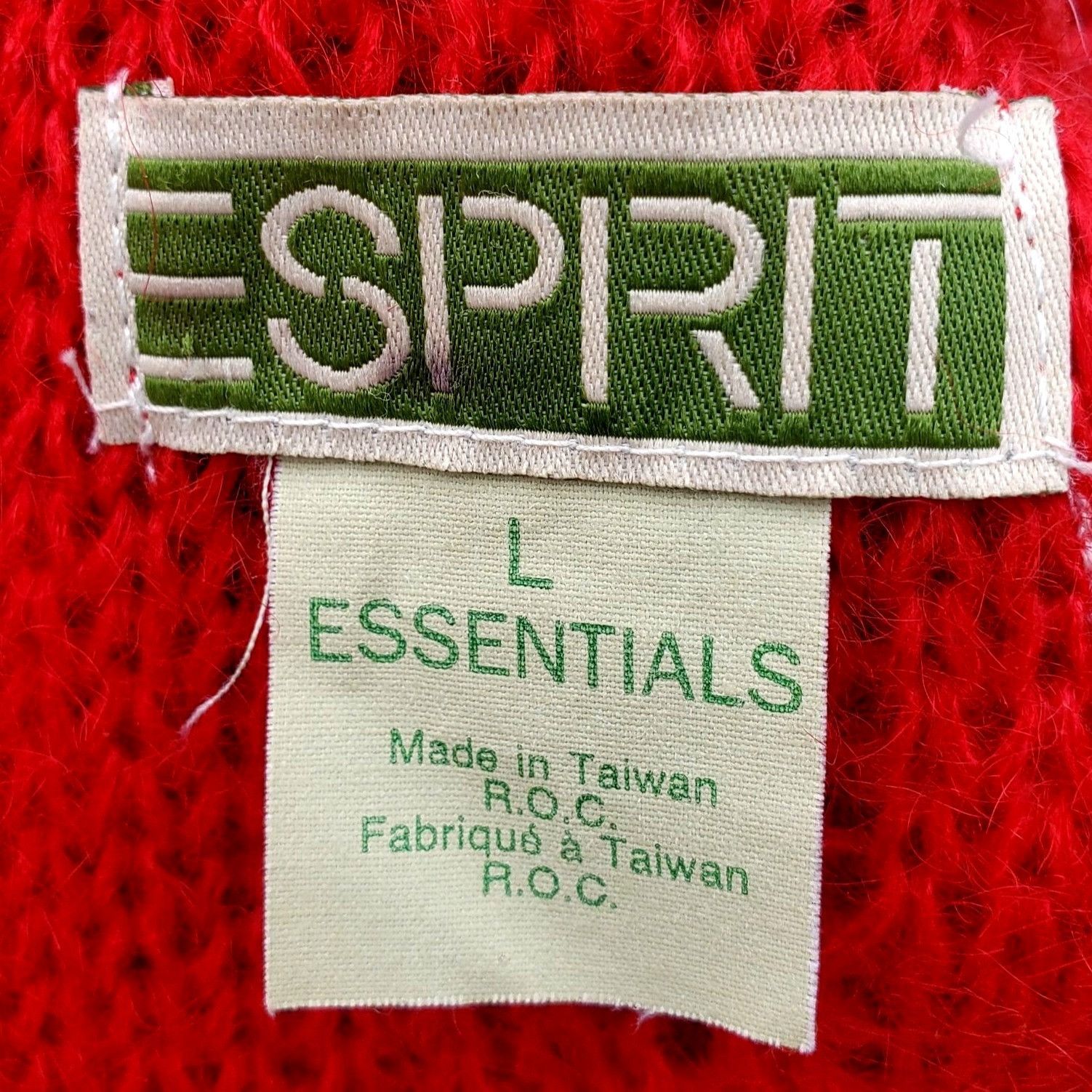 Esprit Vintage Esprit Mens Red Mohair Sweater Oversize Pullover 3XL Size US XXL / EU 58 / 5 - 3 Thumbnail