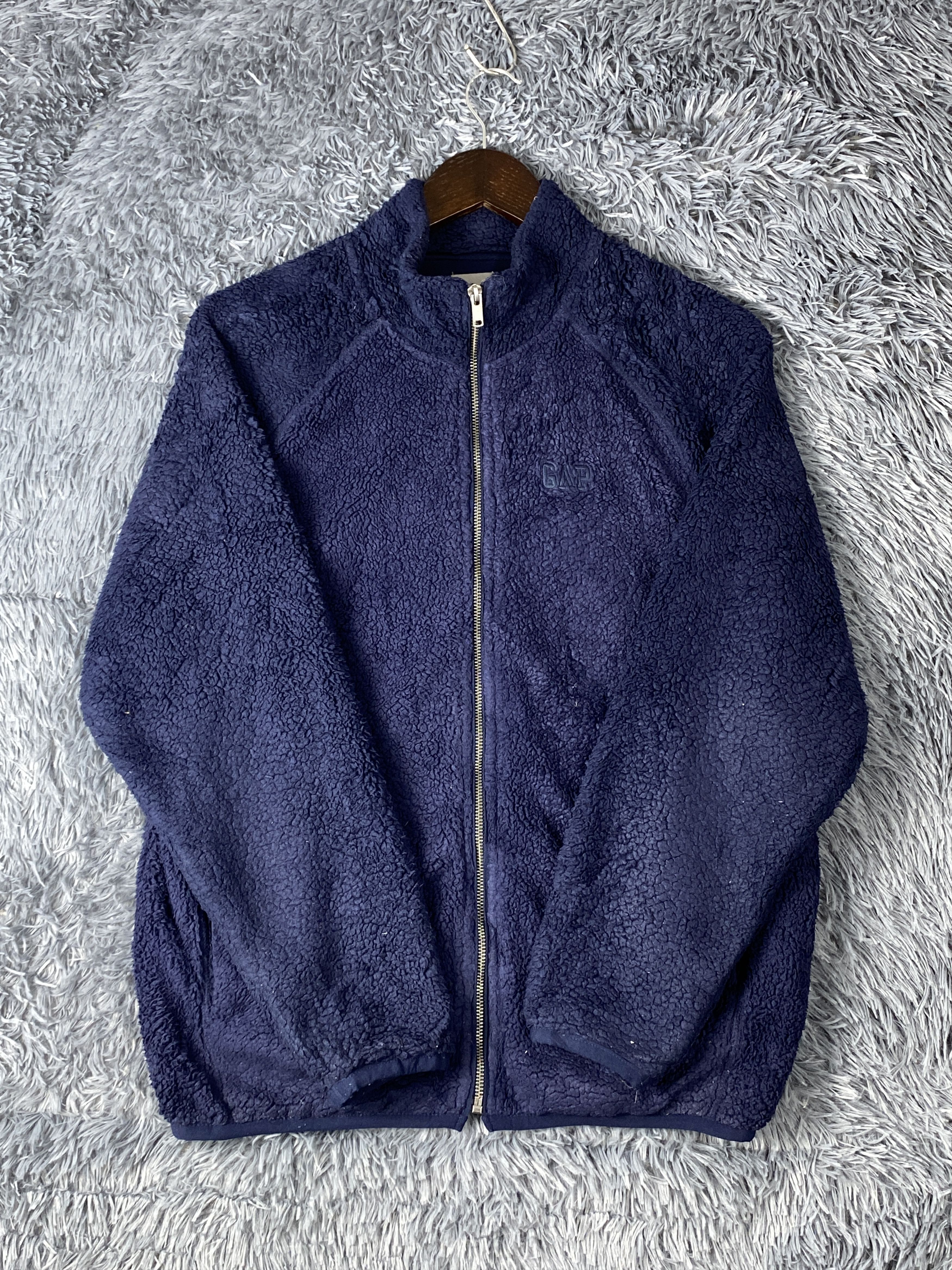 Gap × Vintage Vintage Gap Fleece Zip Up Jacket Size US M / EU 48-50 / 2 - 6 Thumbnail