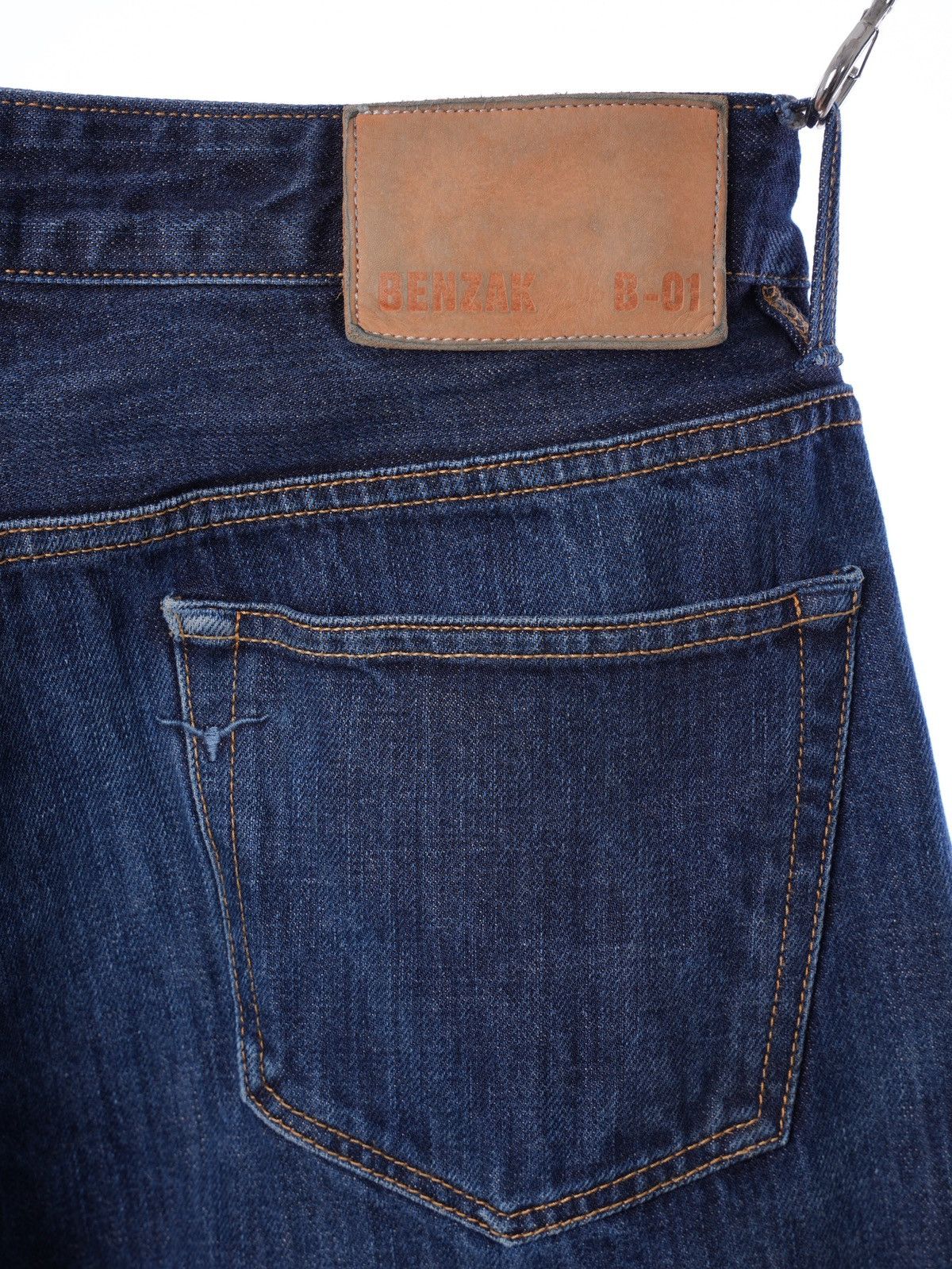 Pure Blue Japan Benzak B-01 Kojima BDD Selvedge denim 13 oz jeans fits w32 Size US 34 / EU 50 - 3 Thumbnail