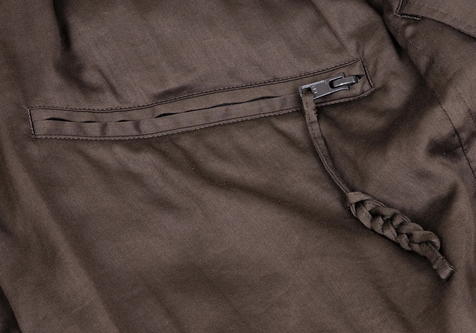 Yohji Yamamoto Yohji Yamamoto Cotton Lyocell Sarouel Utility Mocha Size US 30 / EU 46 - 15 Thumbnail