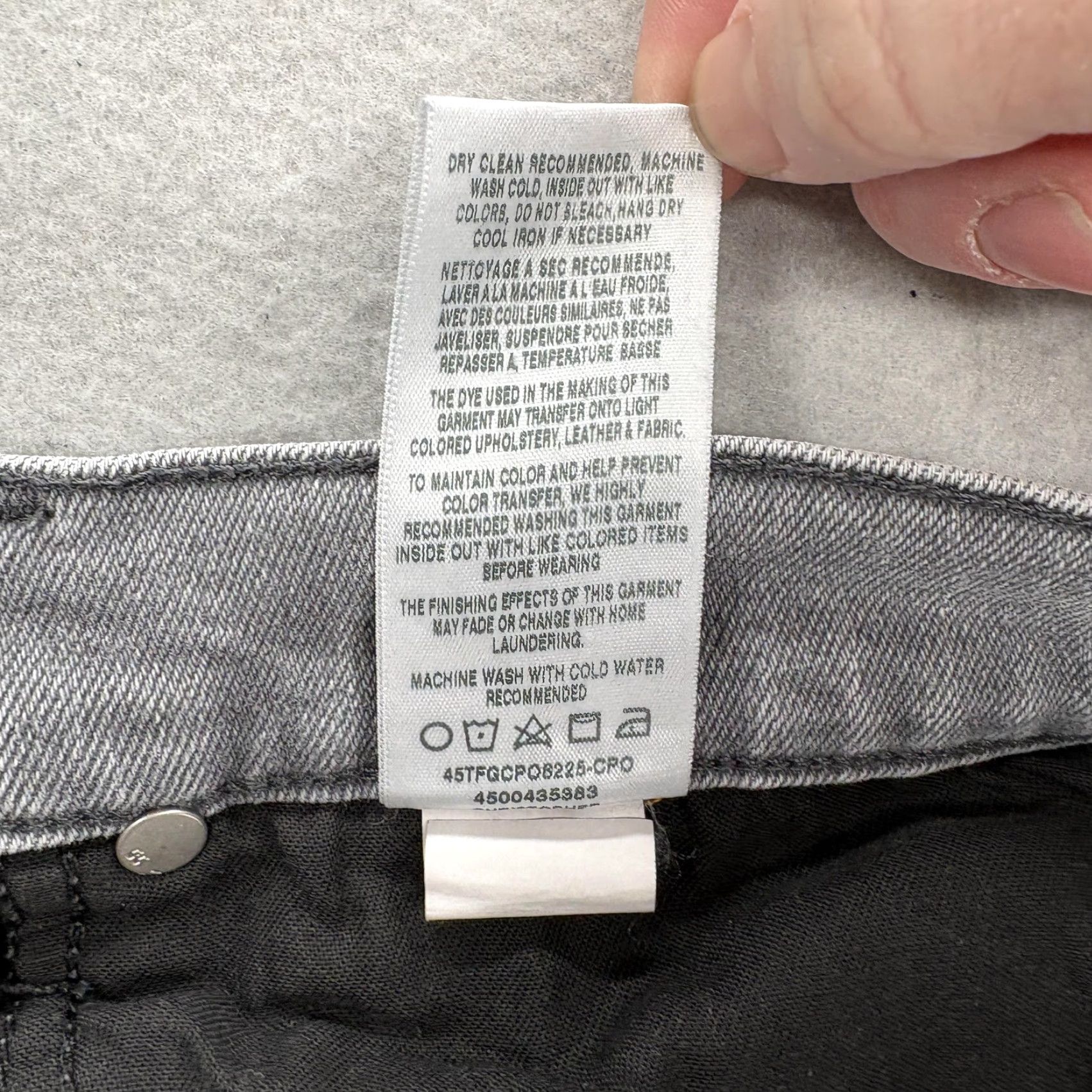 Vintage Joe's Jeans The Brixton Straight Jeans Mens 38x34 Gray Slim Stretch Denim Size US 38 / EU 54 - 6 Thumbnail