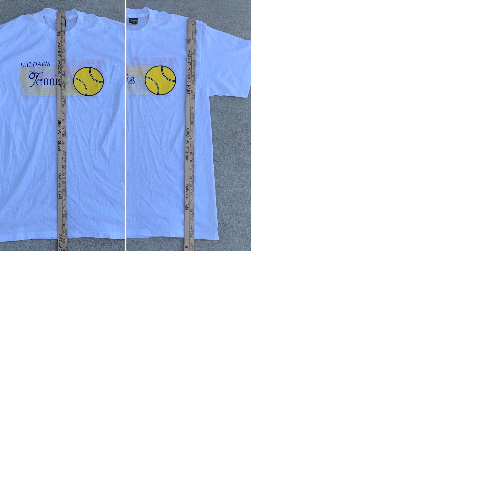 Wilson vintage UC Davis Tennis t-shirt Wilson Tennis Team made in USA size XL Size US XL / EU 56 / 4 - 9 Thumbnail