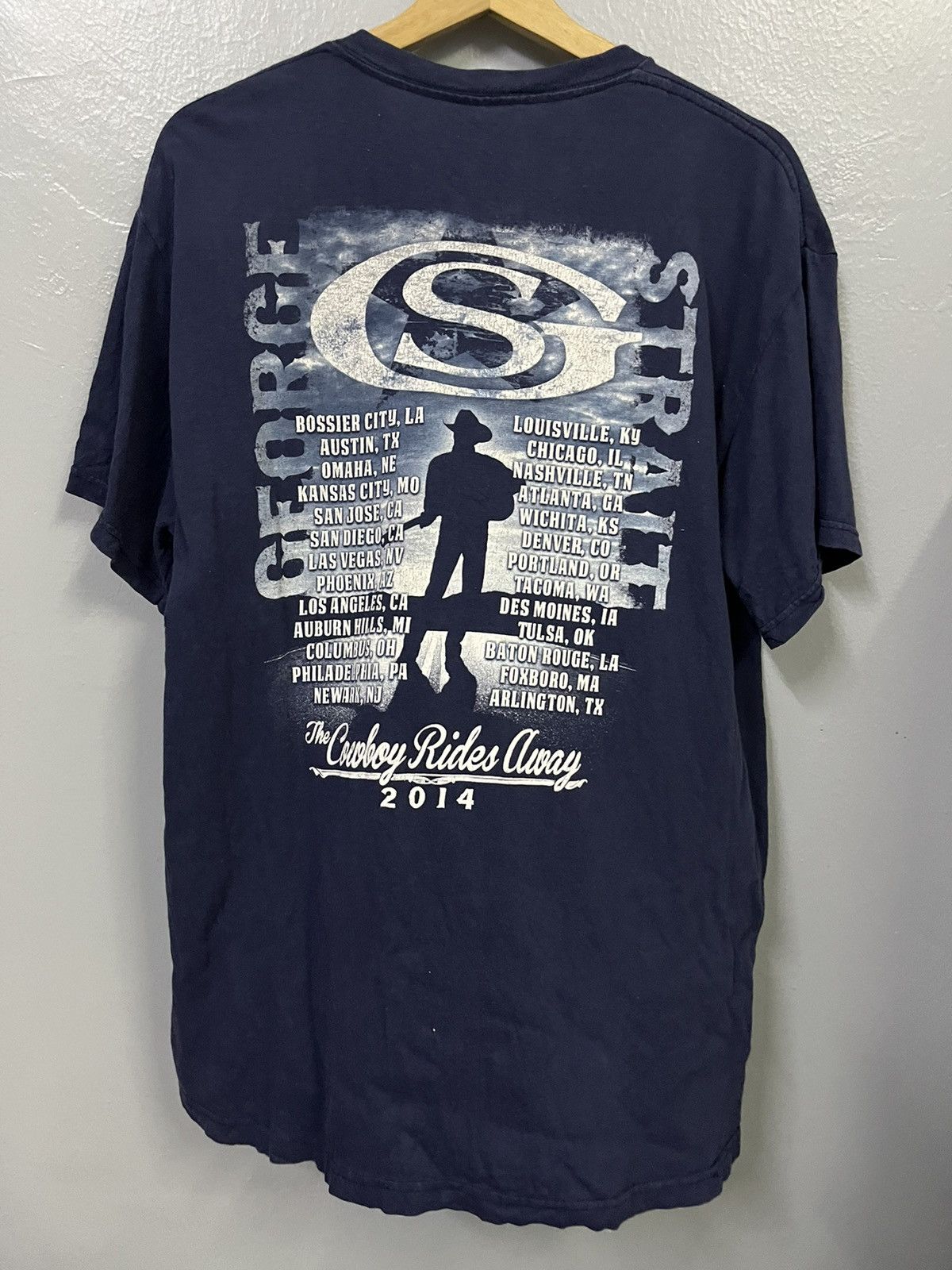 Band Tees × Vintage George strait tee 2014 Size US XL / EU 56 / 4 - 5 Thumbnail