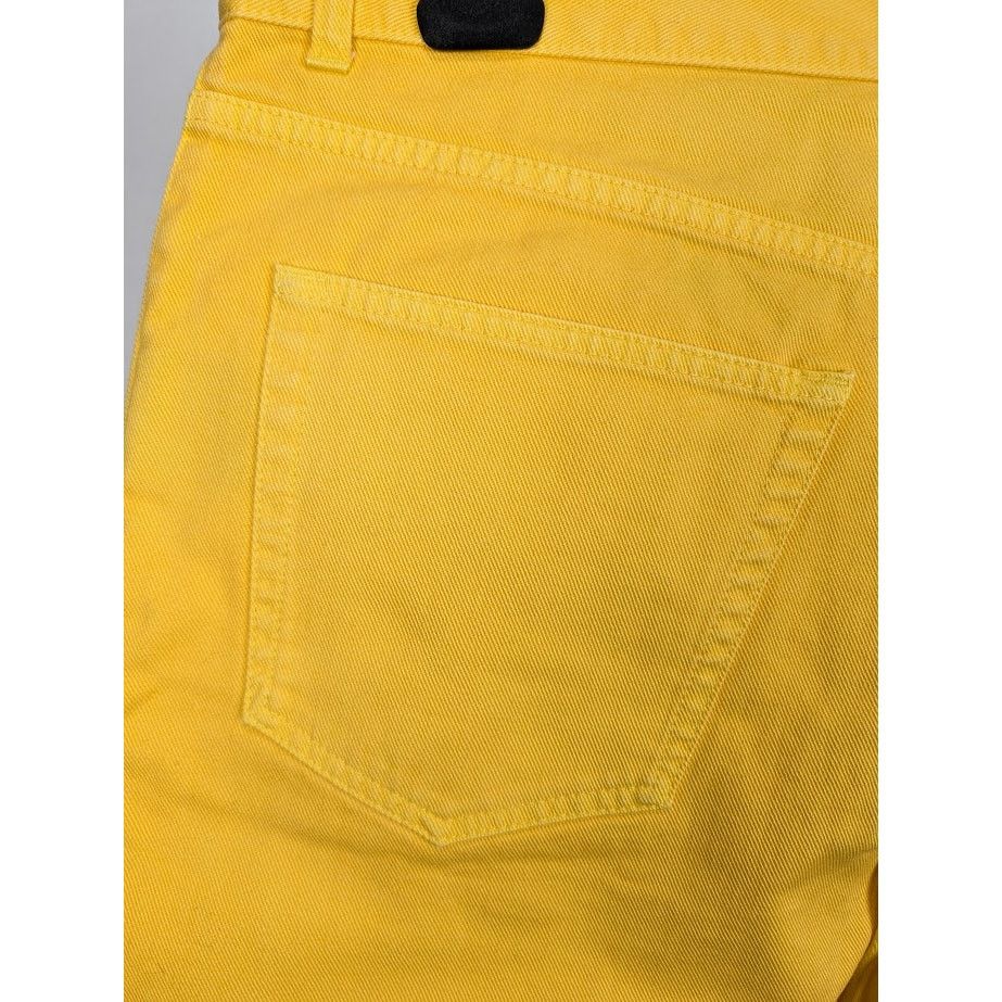 Saint Laurent Paris o1rshd1 Denim Short in Yellow Size US 34 / EU 50 - 16 Thumbnail