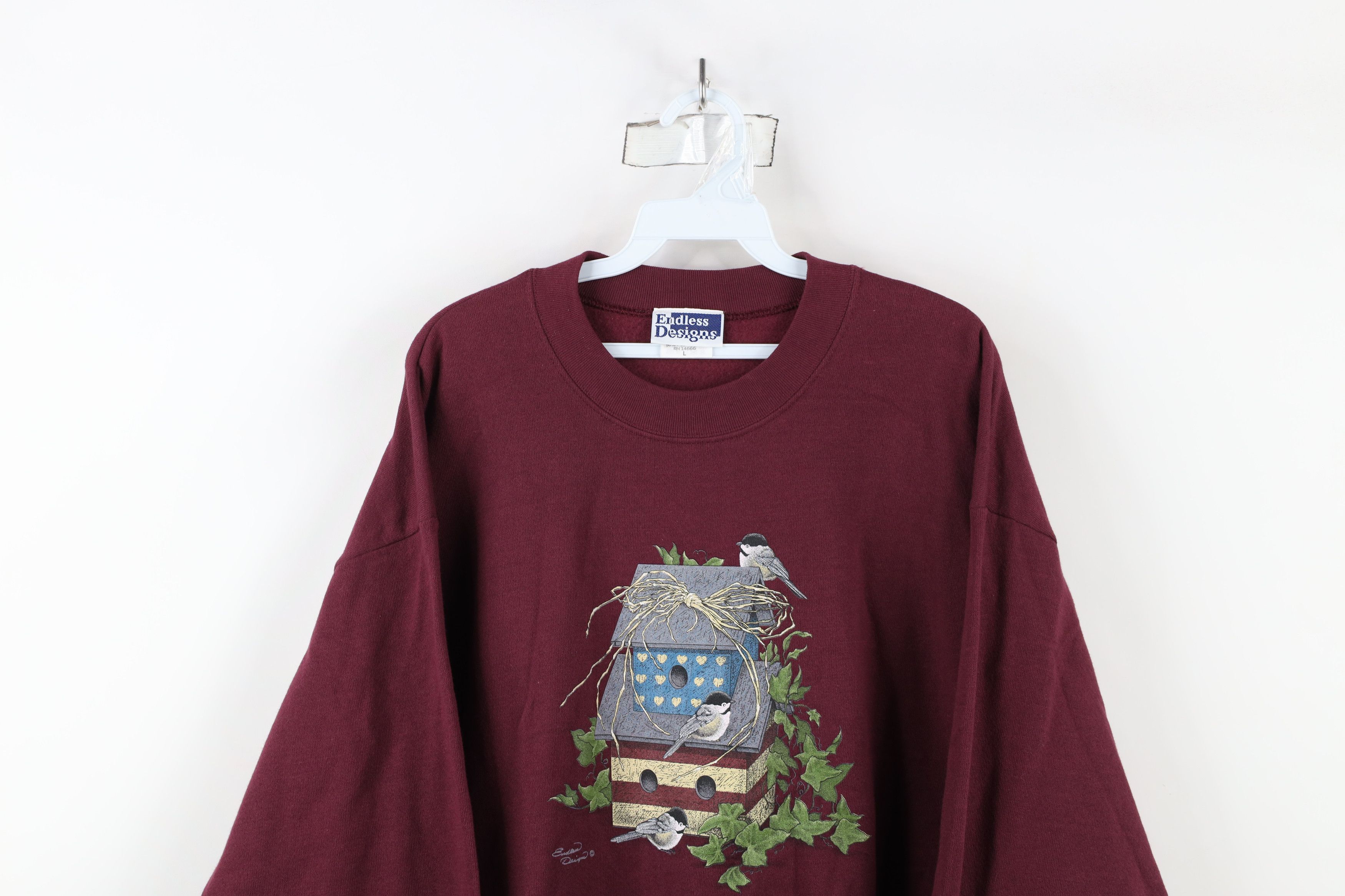 Vintage Deadstock Vintage 90s Streetwear Birdhouse Sweatshirt USA Size L / US 10 / IT 46 - 2 Thumbnail