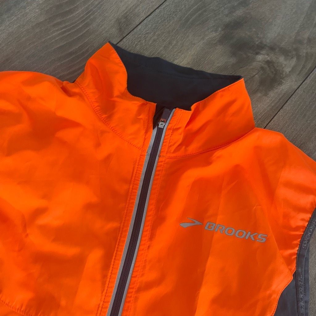 Brooks Brooks Orange Athletic Running Vest Men Small Size S / US 4 / IT 40 - 2 Thumbnail