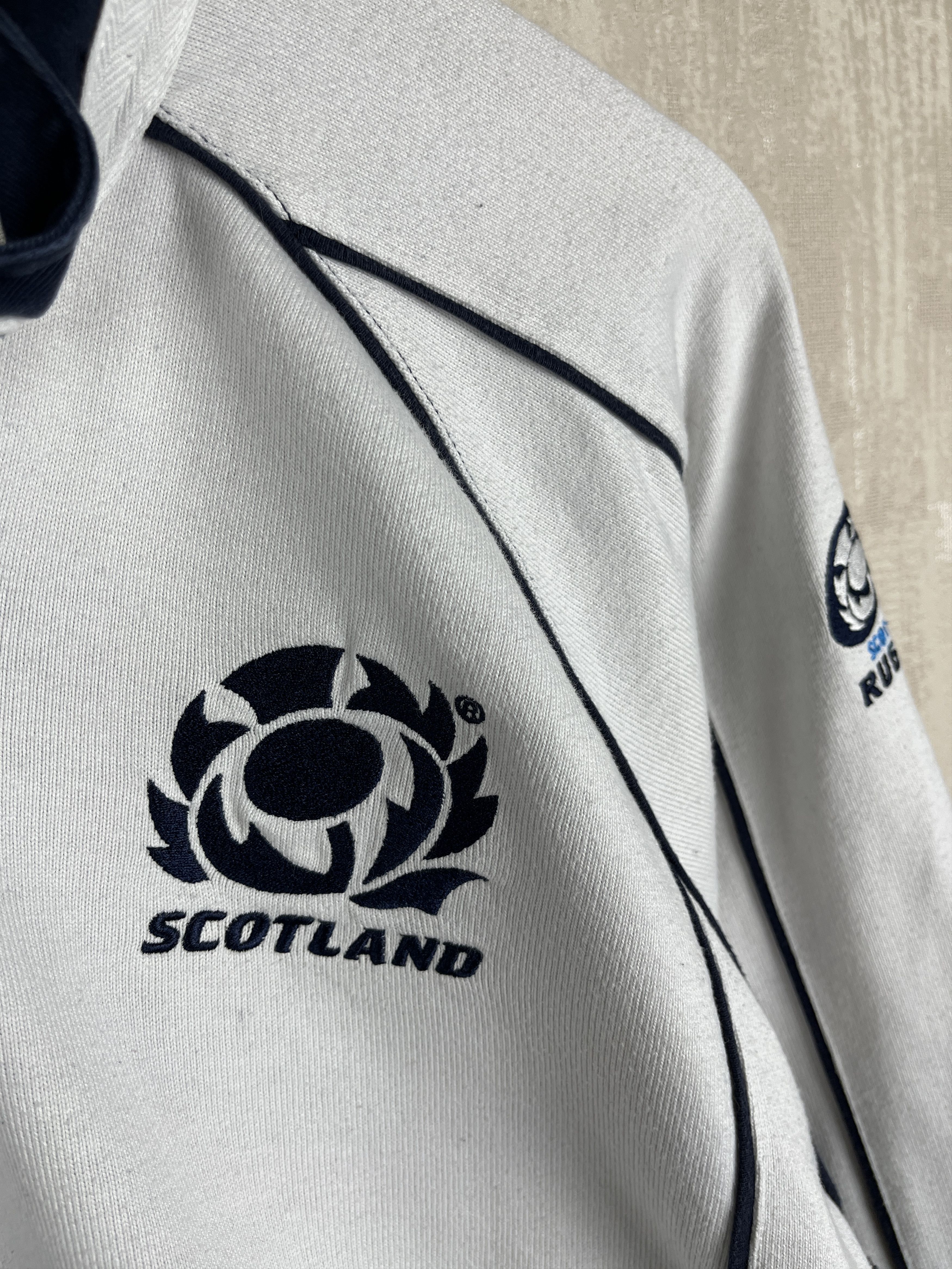Canterbury of New Zealand Vintage Scotland Away Rugby Jersey Long Sleeve Canterbury Size US XL / EU 56 / 4 - 5 Thumbnail