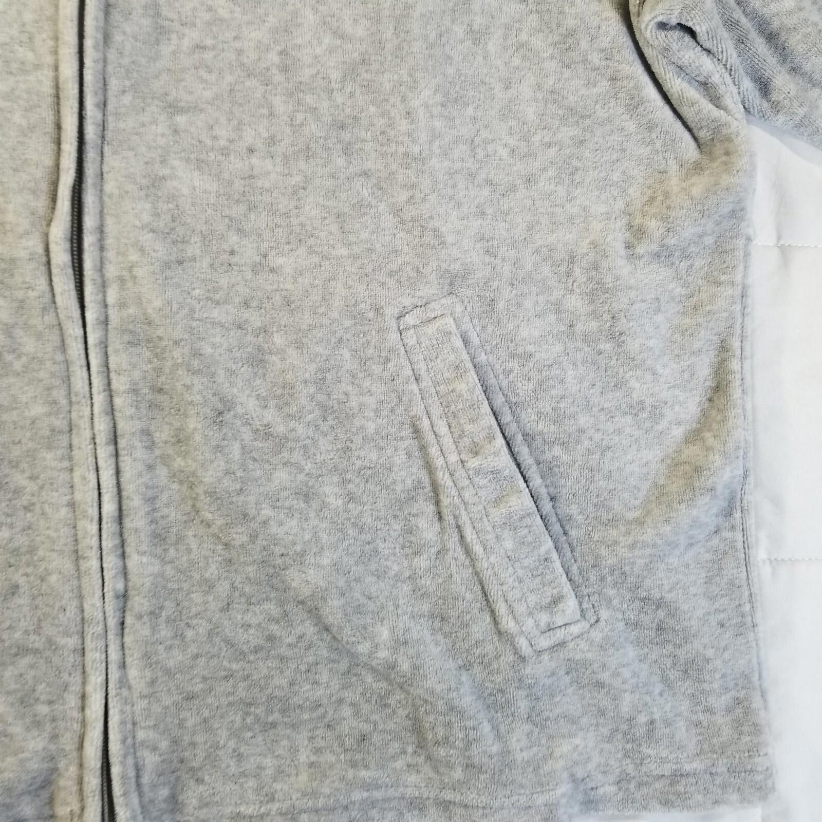 Designer White Stag Medium 8/10 Gray Fur Lined Hood Zip Up Jacket Size M / US 6-8 / IT 42-44 - 9 Thumbnail