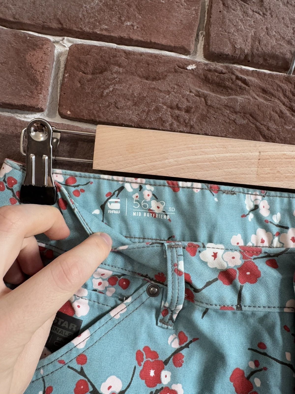 G-Star × Pharrell Rare Pharrell G Star Raw Sakura 3D Mid Boyfriend Women Pants Size 28" / US 6 / IT 42 - 7 Thumbnail