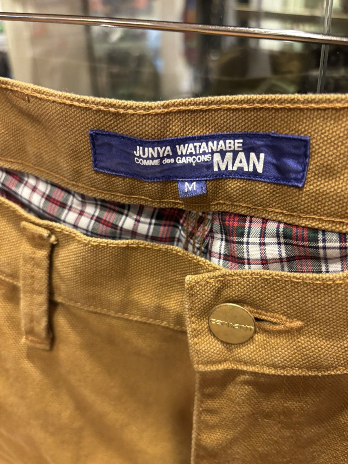 Carhartt Junya Watanabe CDG x Carhartt Double Knee Work Pants Size US 30 / EU 46 - 4 Thumbnail