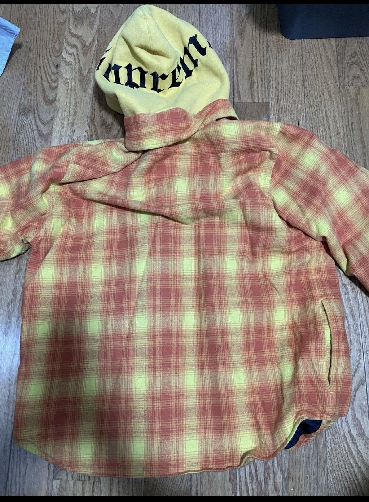 Supreme Supreme Flannel hooded jacket size Large Size US L / EU 52-54 / 3 - 2 Thumbnail