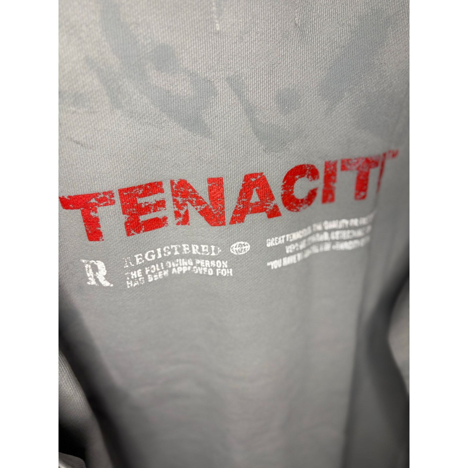 Other NWT Sz. M - Tenaciti Crew Neck Sweatshirt (Gray/Red) Size US M / EU 48-50 / 2 - 7 Thumbnail