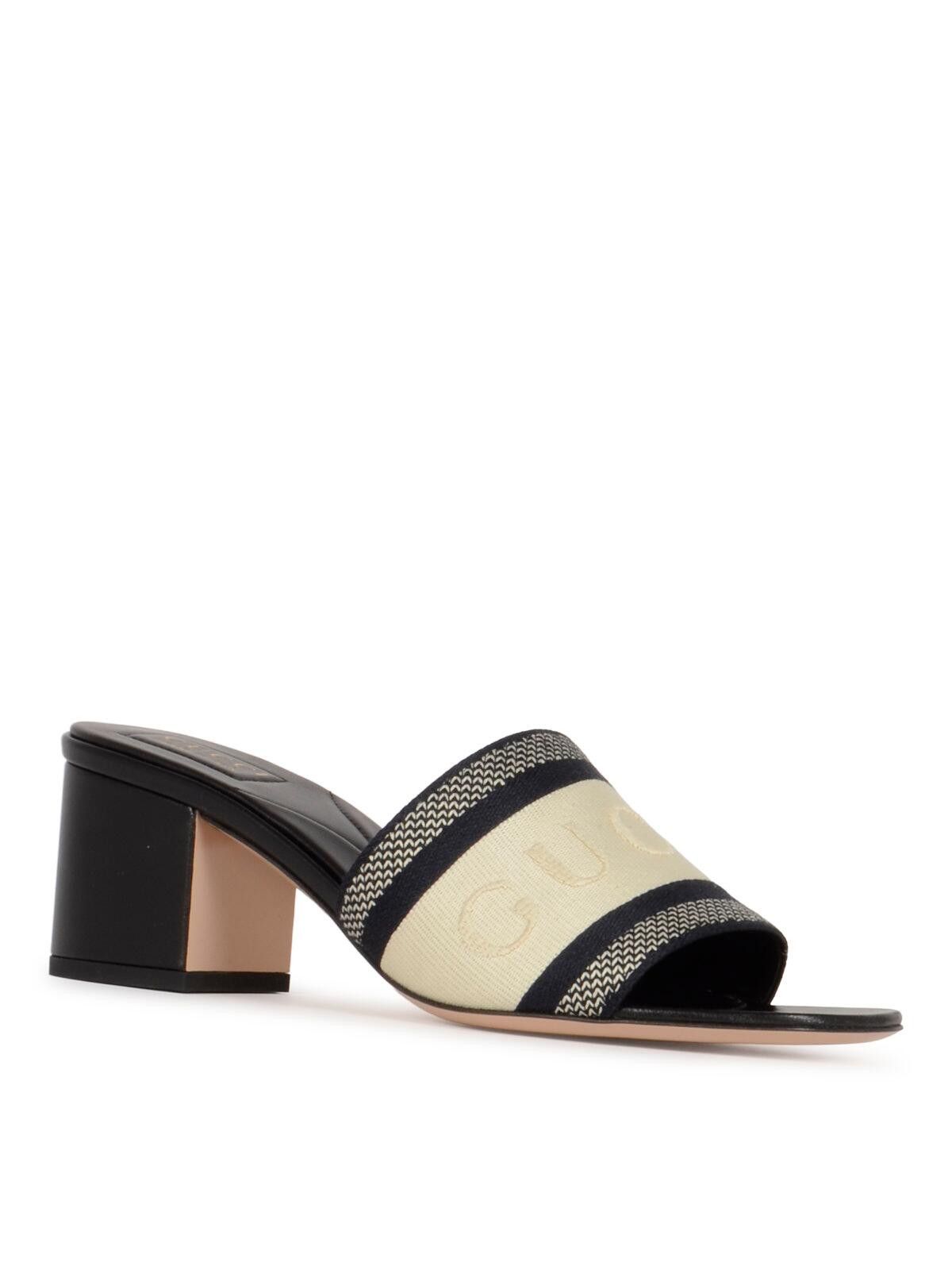 Gucci Gucci Web Jane Slide Sandals Size ONE SIZE - 1 Thumbnail