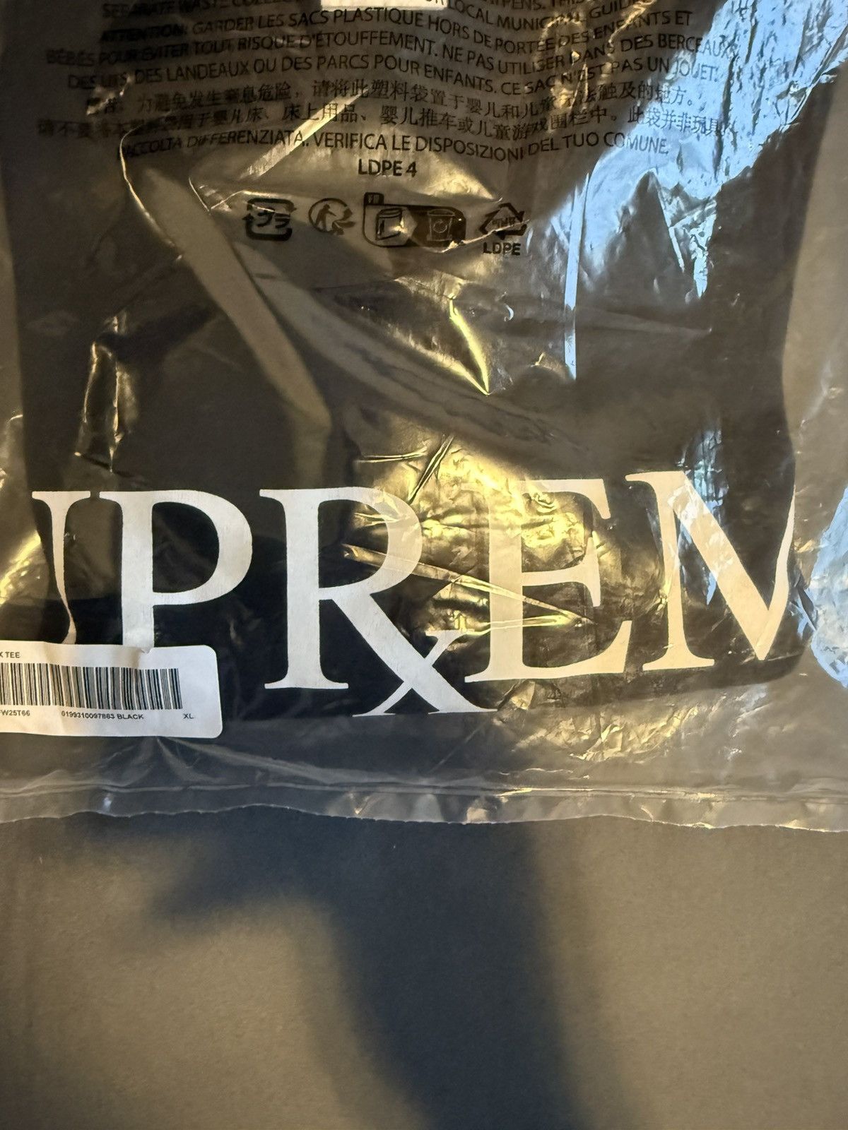 Supreme Supreme Rx Tee Black Size US XL / EU 56 / 4 - 4 Thumbnail