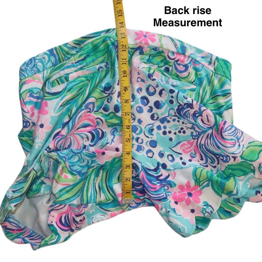 Lilly Pulitzer Lilly Pulitzer Darci Knit Short Sz 12 001470 Kitten Around Size 34" / US 12 / IT 48 - 5 Thumbnail