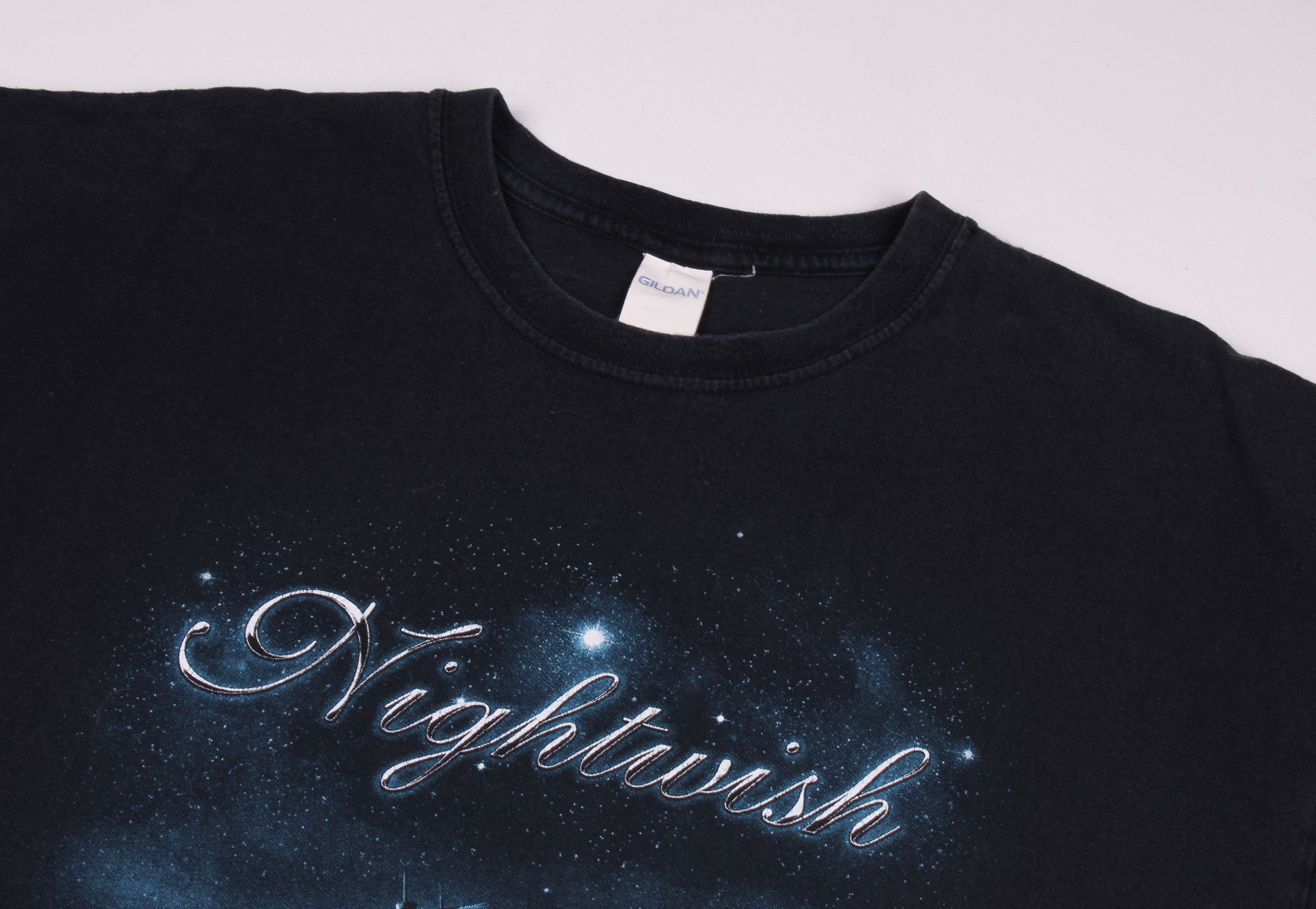 Band Tees Vintage Nightwish Y2K Goth Printed Short Sleeve Tee Size US XL / EU 56 / 4 - 2 Thumbnail