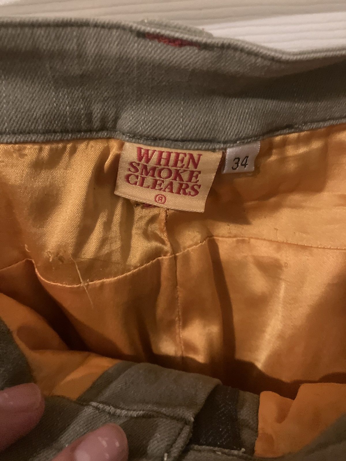 Whensmokeclears World boss pants Size US 34 / EU 50 - 2 Thumbnail