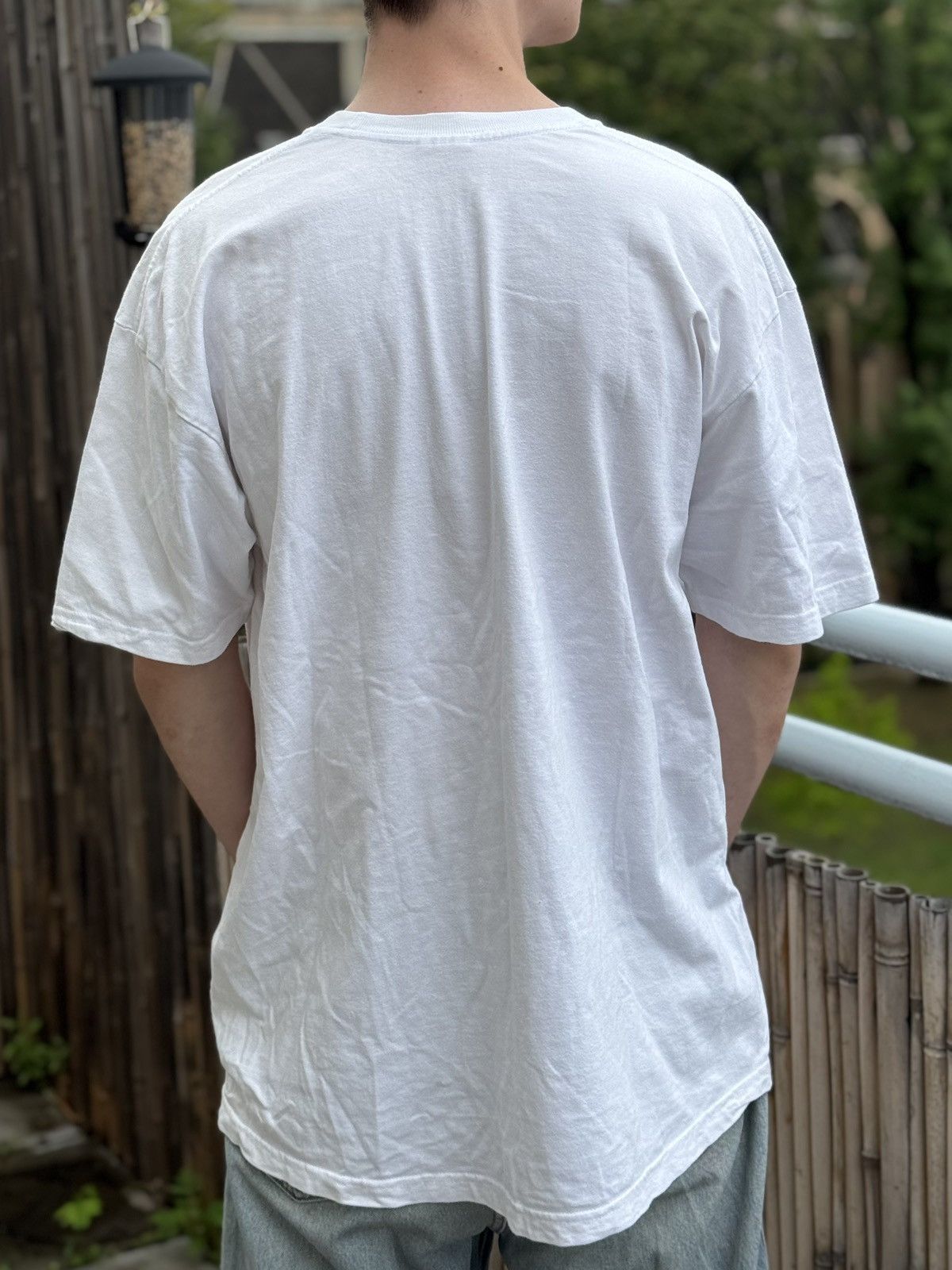 Supreme Supreme Authentic Cloud White Tee SS19 Size US XL / EU 56 / 4 - 2 Thumbnail