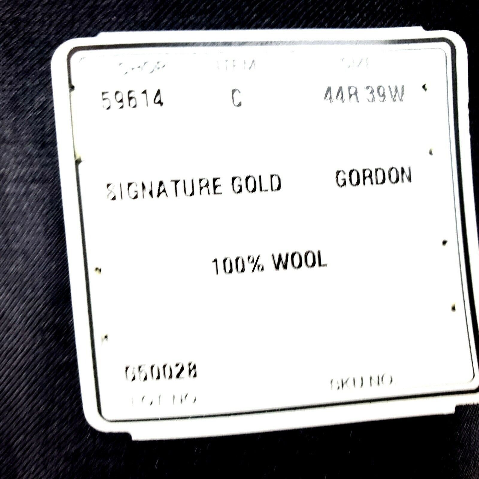 Jos. A. Bank NEW Jos A Bank Signature Gold 44R 2 Button Charcoal Gray Woo Size 44R - 5 Thumbnail