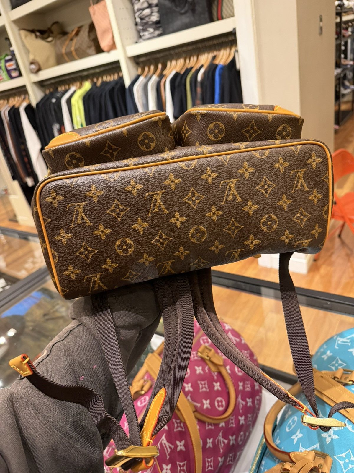 Louis Vuitton Louis Vuitton Montsouris Cargo Backpack Size ONE SIZE - 11 Thumbnail