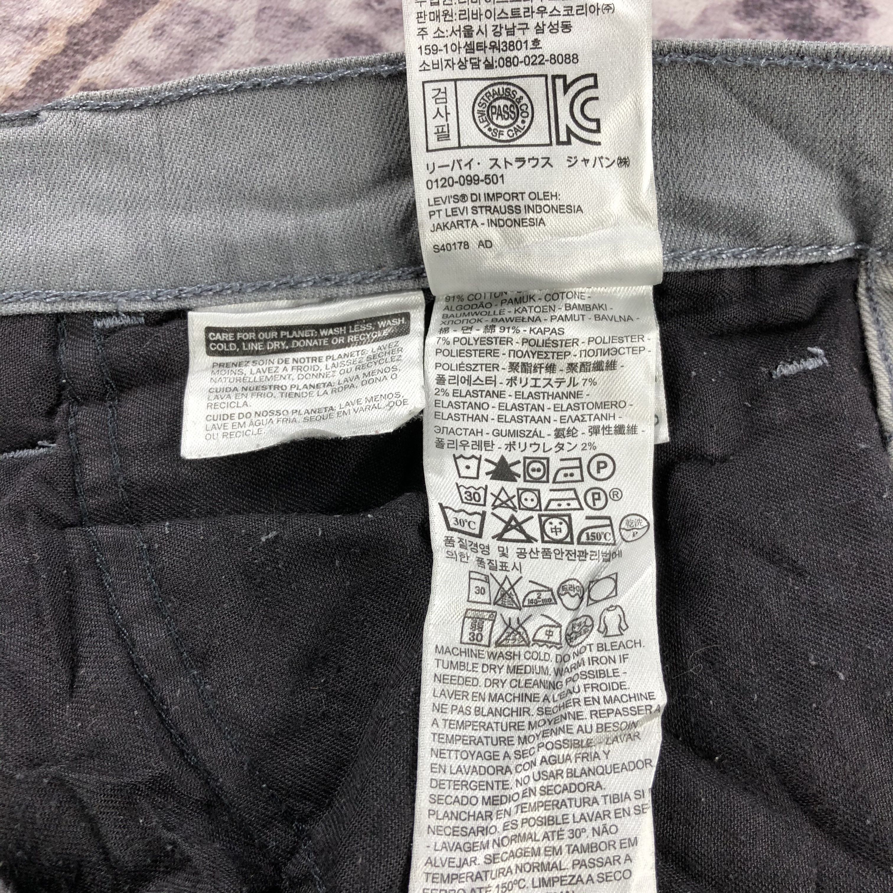 Levi's × Vintage Vintage Faded Black Levis 569 Jeans-JM3016 Size US 44 / EU 60 - 13 Thumbnail