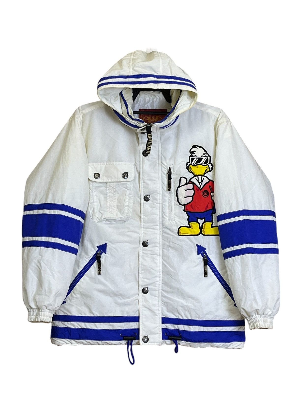Japanese Brand VINTAGE WINDEX CRASHD DUCKS BIG LOGO EMBROIDERY SKI JACKET Size US L / EU 52-54 / 3 - 2 Thumbnail