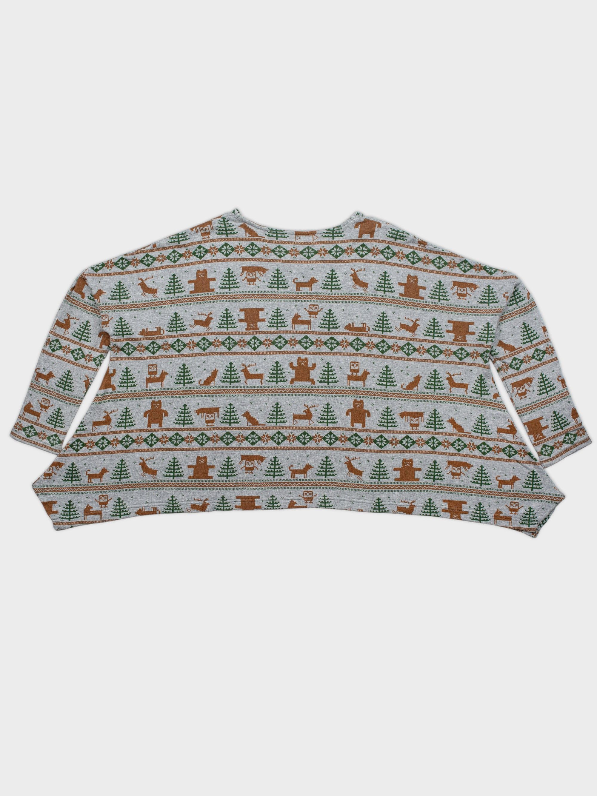 Ne-Net Né-net - winter print wide fit crewneck - size 2 Size S / US 4 / IT 40 - 2 Thumbnail