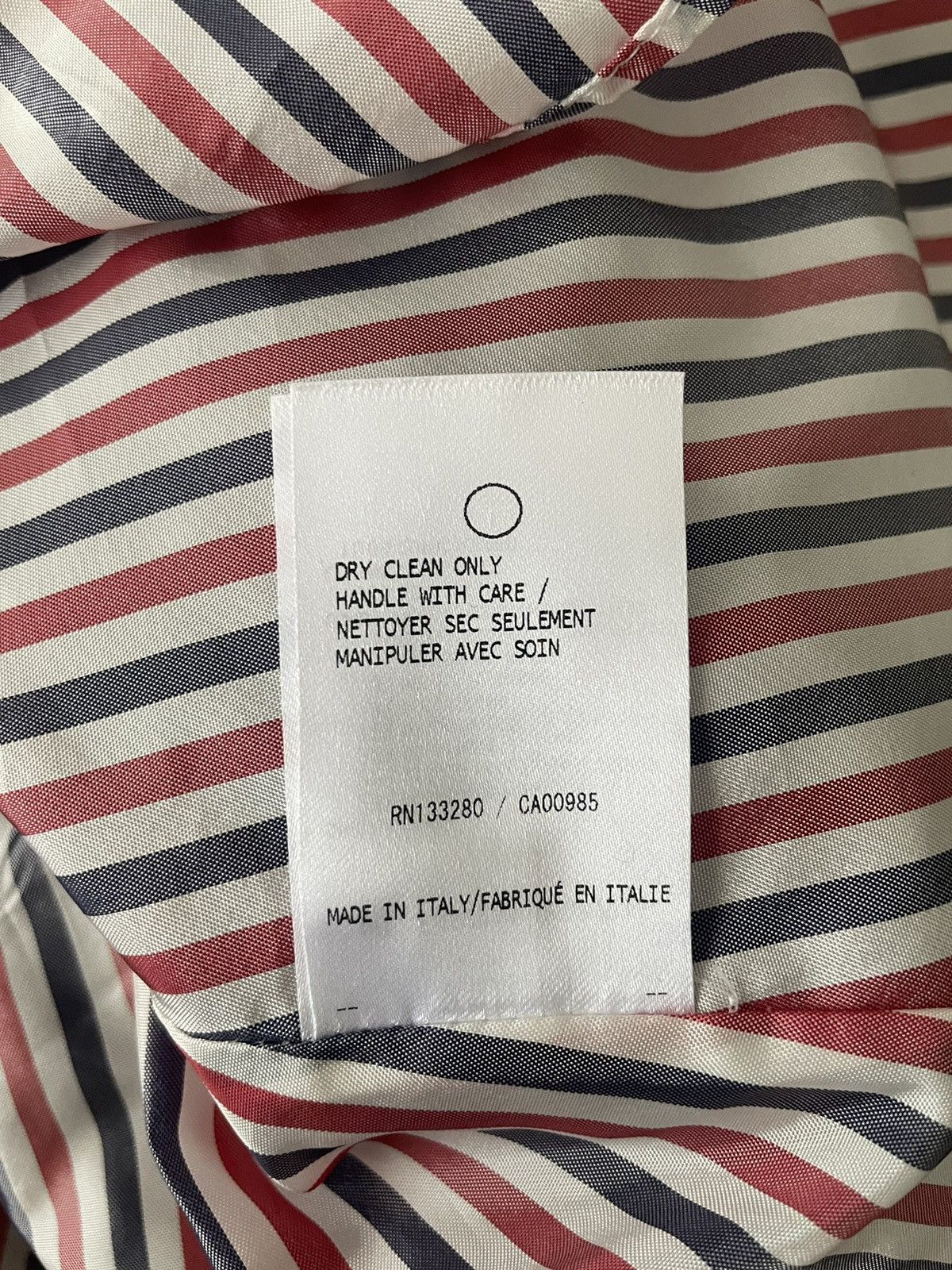 Thom Browne Mohair Plaid Pleated Mini Skirt