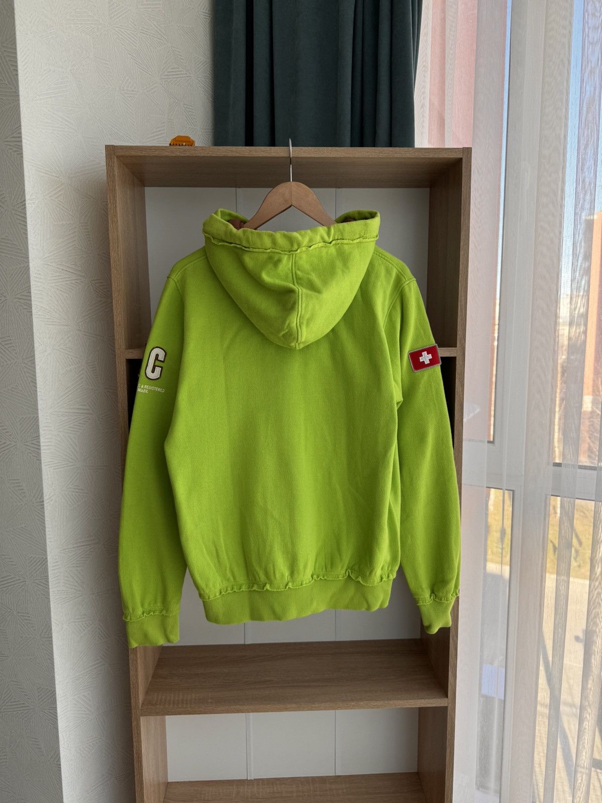Hysteric Glamour Vintage Alpine Club Switzerland St. Moritz Green Hoodie Size US M / EU 48-50 / 2 - 6 Thumbnail