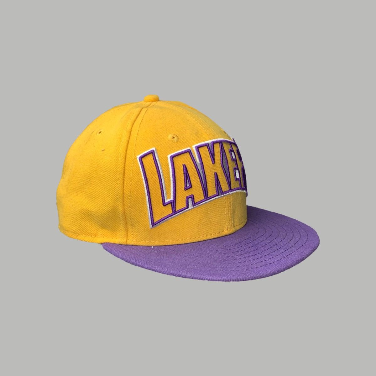 New Era New Era 59fifty Los Angeles Lakers fitted hat 7 3/8 Size ONE SIZE - 3 Thumbnail