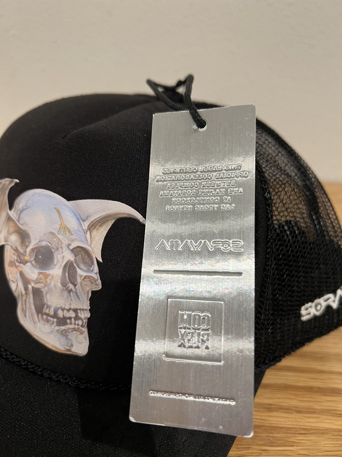 Club Sorayama × Complex COMPLEX x SORAYAMA Chrome Skull Hat Size ONE SIZE - 4 Thumbnail