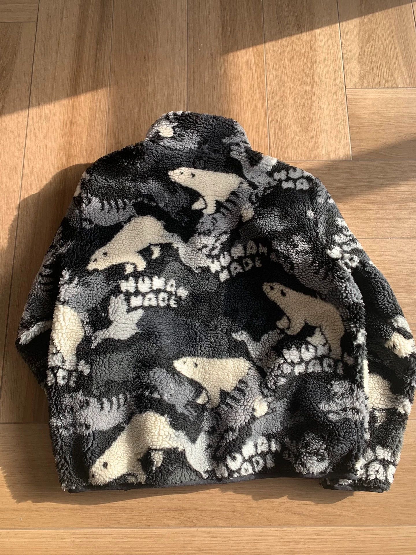 Human Made HUMAN MADE 24AW Fleece Jacket Animal Heart Nordic Pattern Size US XXL / EU 58 / 5 - 2 Thumbnail