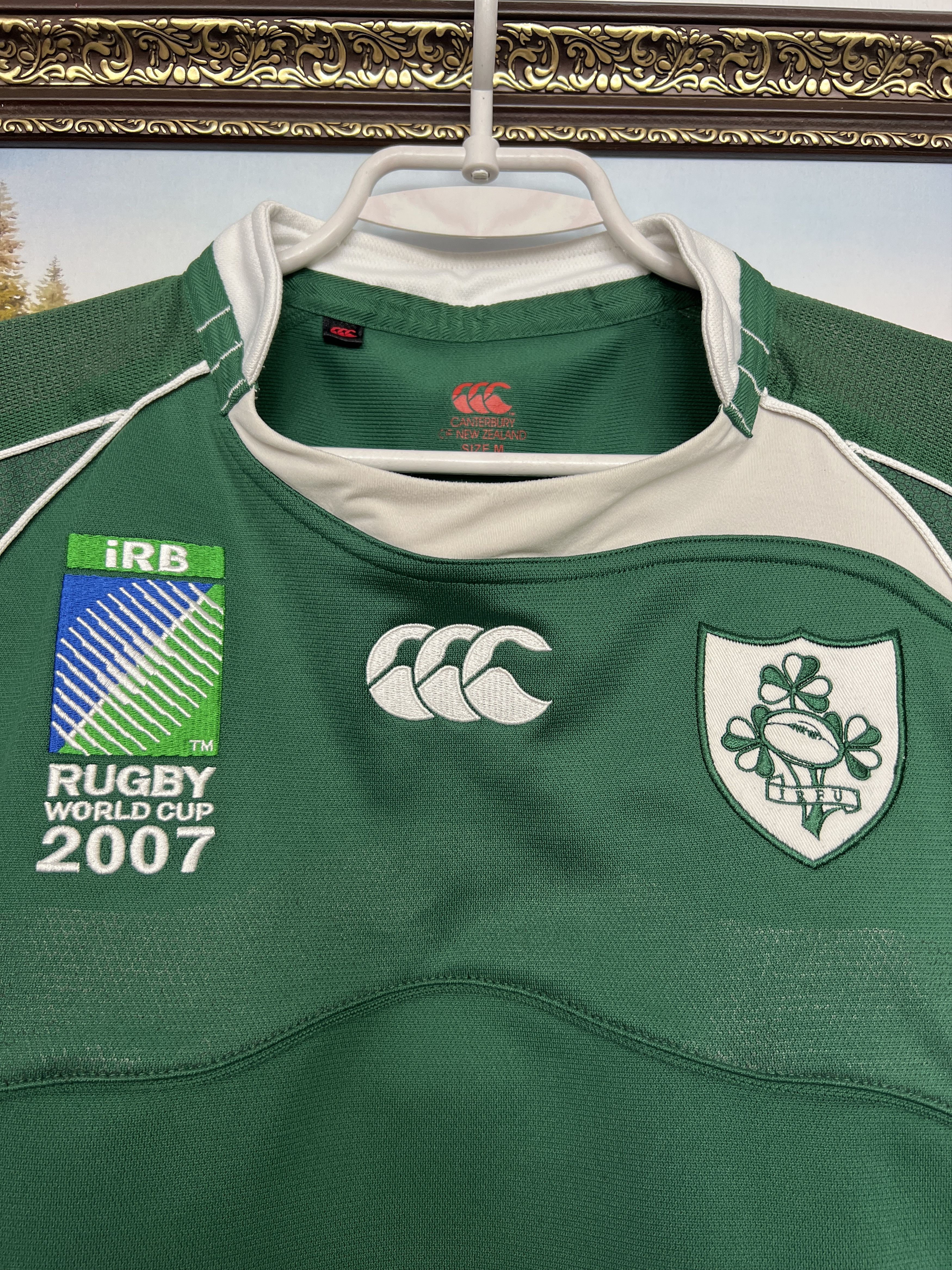 Vintage Vintage Canterbury Ireland Rugby Union Mens Jersey National Size US M / EU 48-50 / 2 - 5 Thumbnail