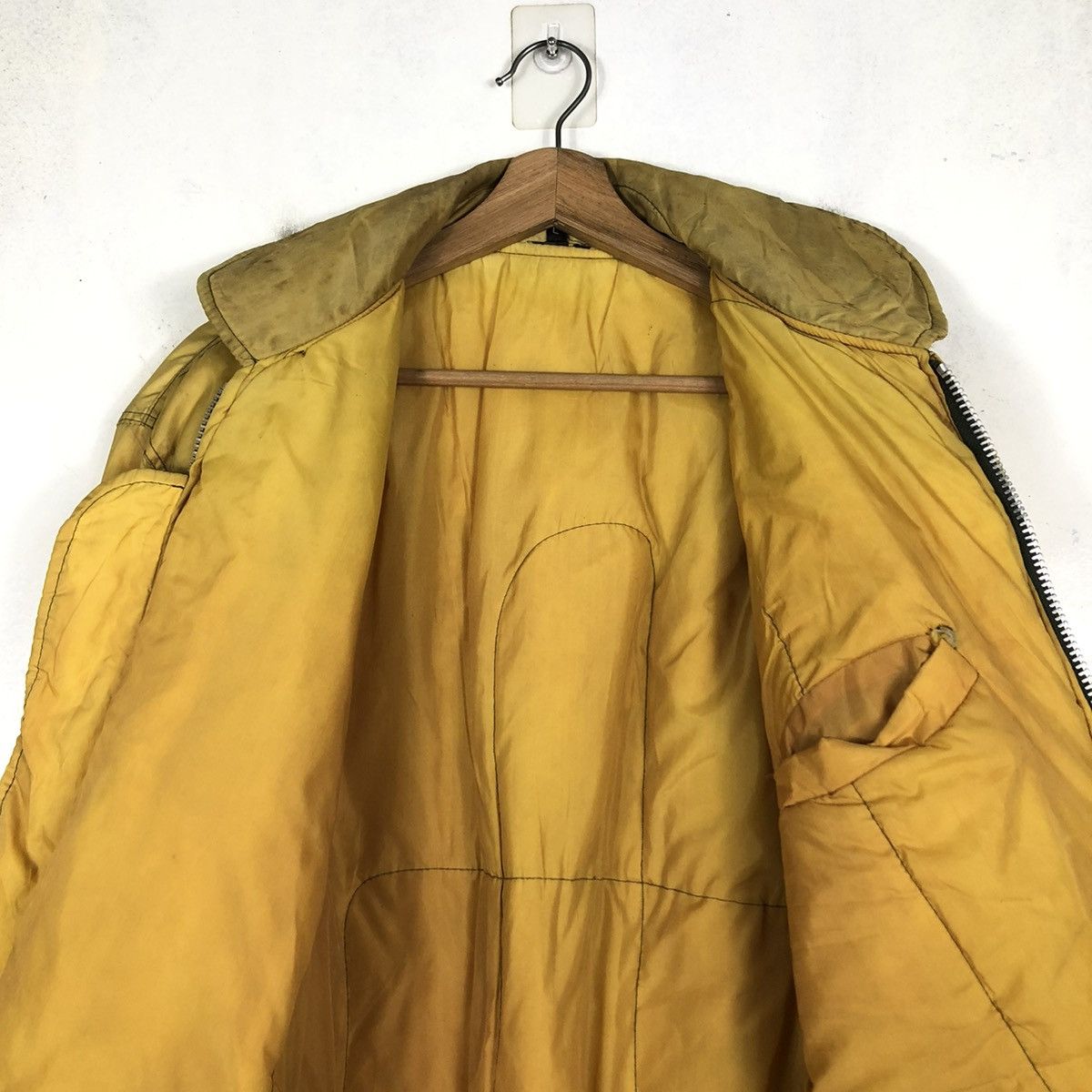 Vintage 📌VINTAGE BOMBER JACKET FLY MILITARY USA FLAG BUZZ RICKSON Size US L / EU 52-54 / 3 - 15 Thumbnail