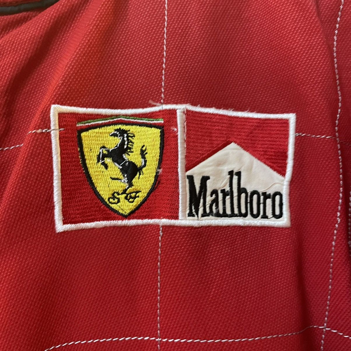 Marlboro Vintage Marlboro Ferrari Michael Schumacher F1 Racing Jacket Size US L / EU 52-54 / 3 - 5 Thumbnail