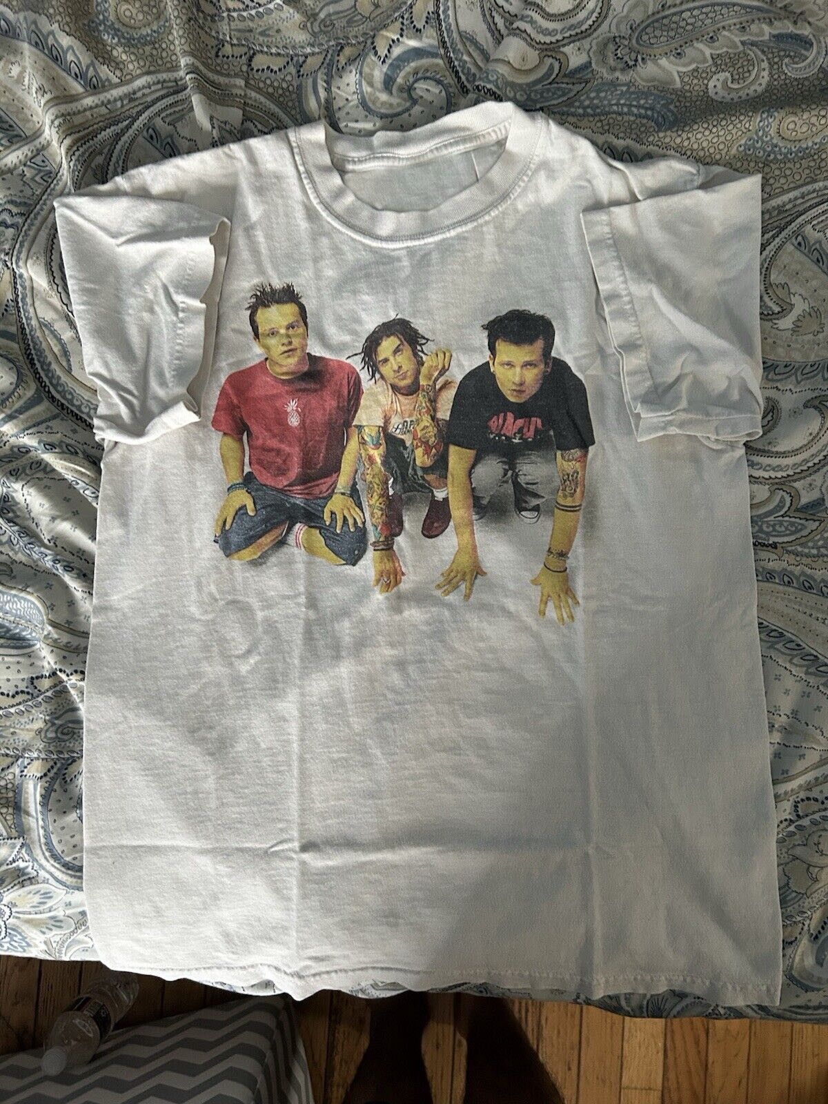 Band Tees VINTAGE Blink 182 The Mark Tom And Travis Show 2000 T-Shirt Size US M / EU 48-50 / 2 - 1 Thumbnail