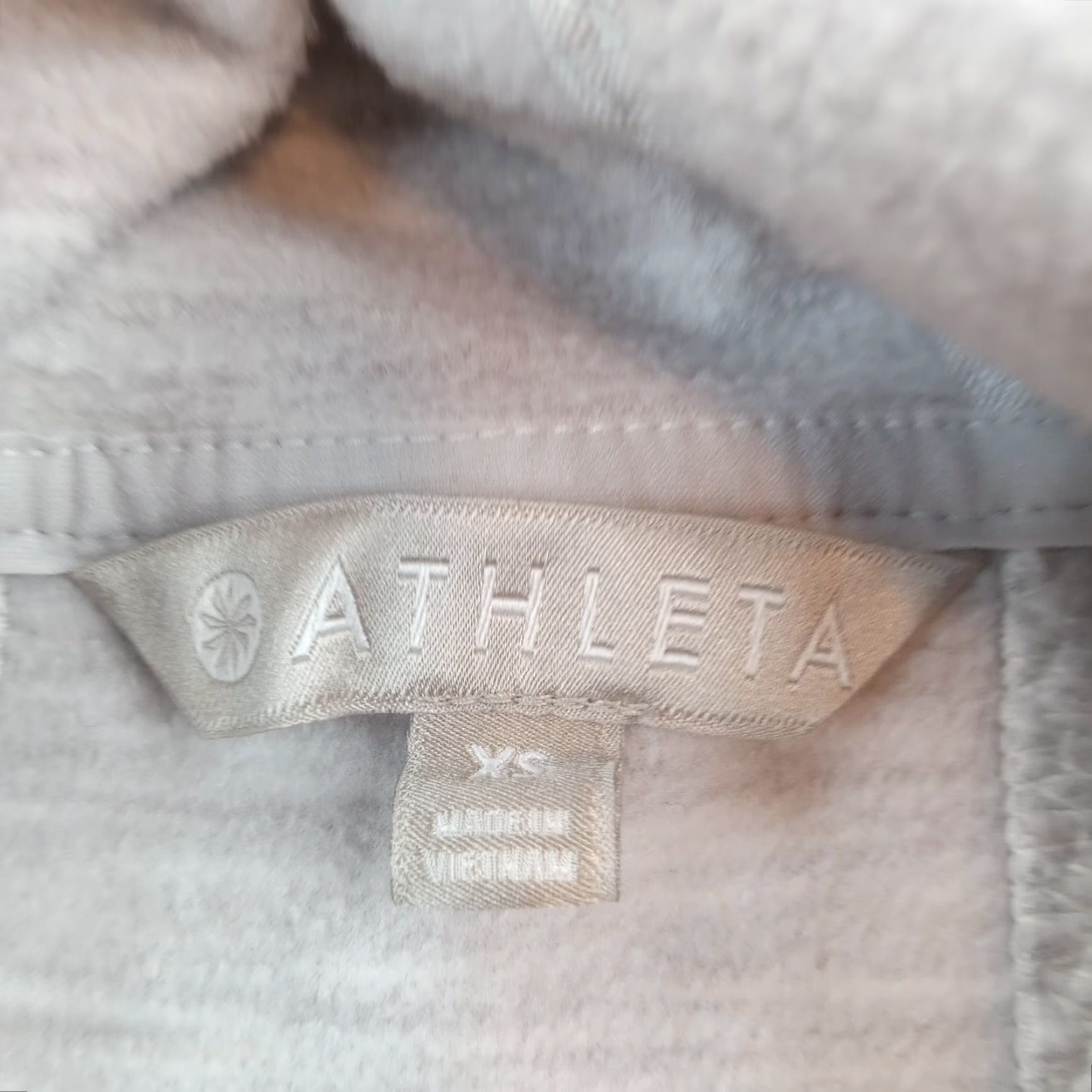 Athleta Athleta Womens Extra Small Gray Athletic Hoodie Full Zip Pullover Size XS / US 0-2 / IT 36-38 - 5 Thumbnail