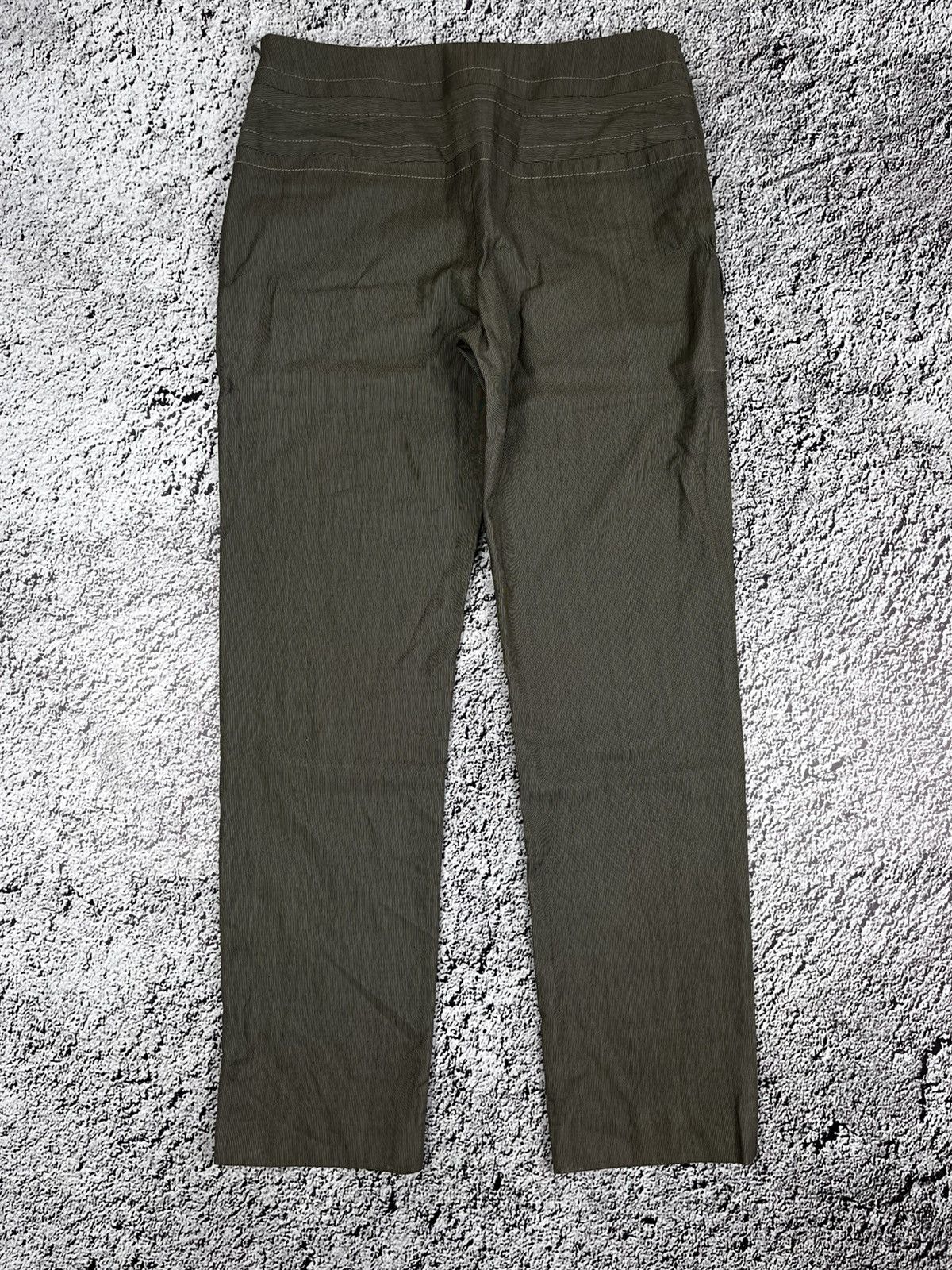 Kenzo Vintage Y2K Kenzo striped classic old money pants size 38 Size 27" / US 4 / IT 40 - 6 Thumbnail