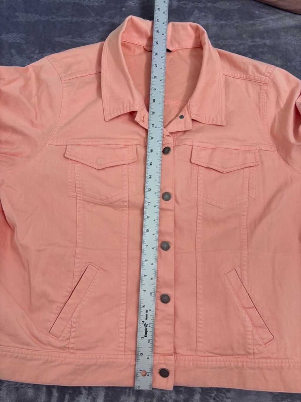 Eileen Fisher Women's Eileen Fisher Jacket 3X Coral Size XXS / US 00 / IT 34 - 4 Thumbnail