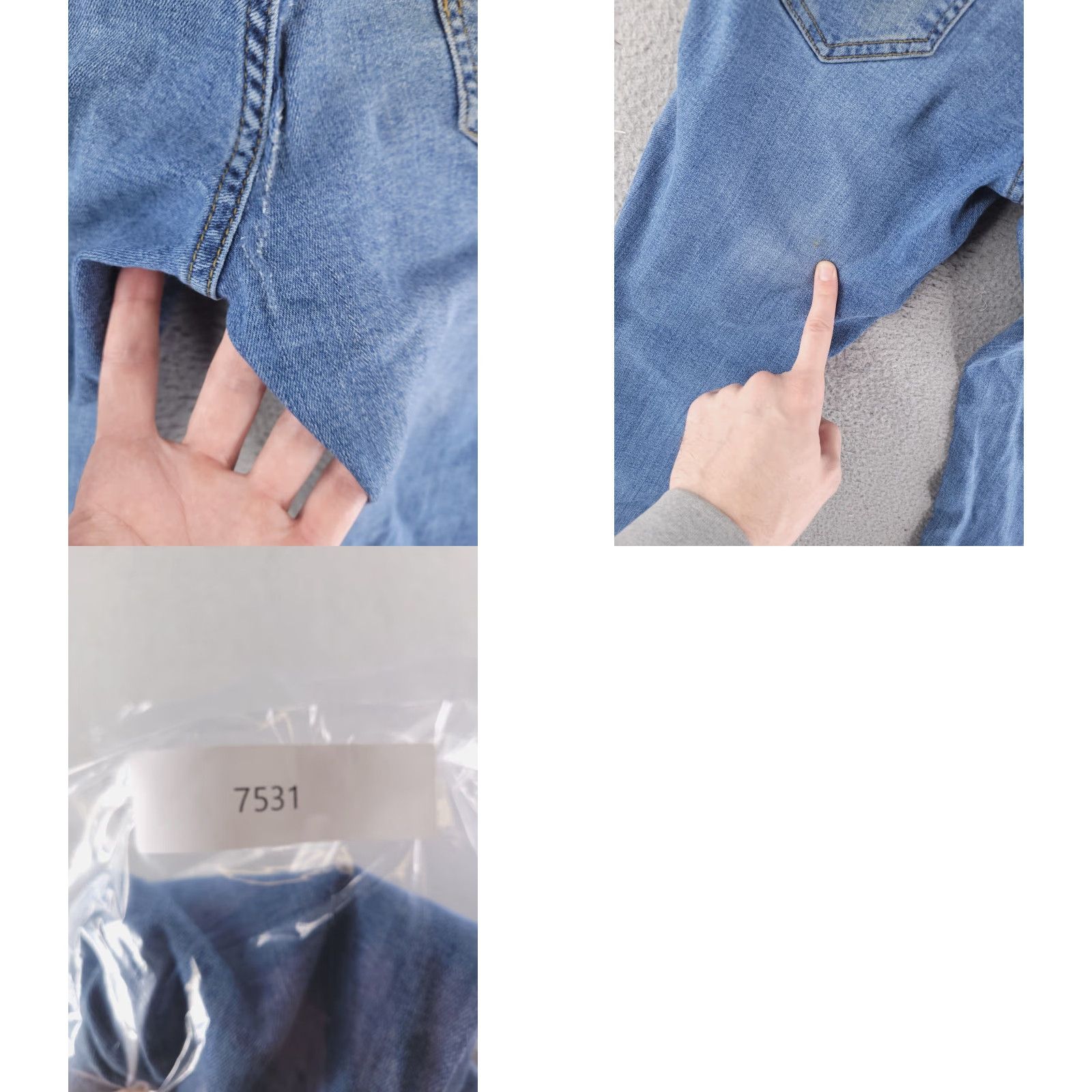 Vintage BSC jeans Mens 28x30 Blue SUPER SKINNY patchwork Jeans Mens 28 30 Blue Skinny Vintage? Size US 28 / EU 44 - 9 Thumbnail