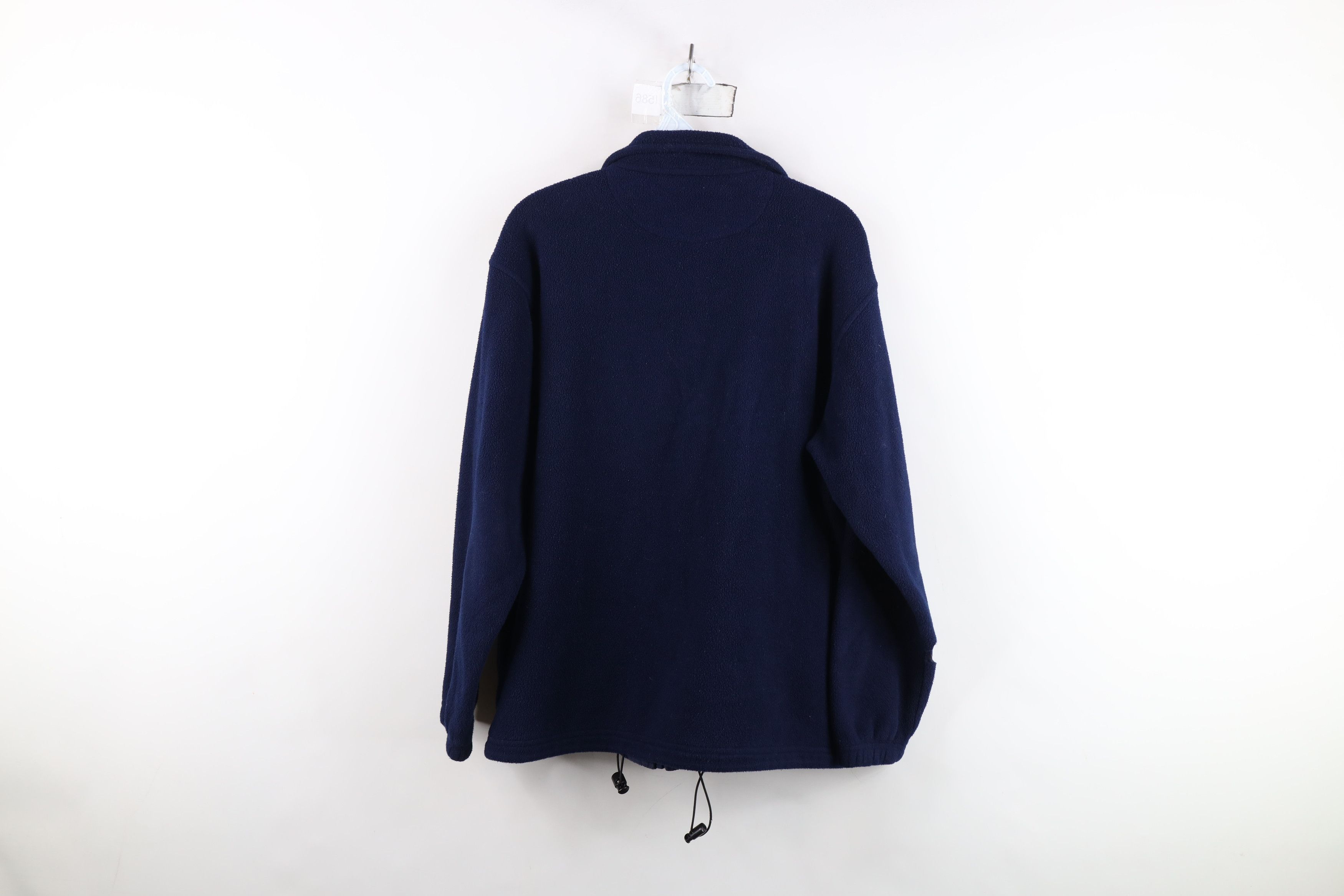Lands' End Vintage 90s Lands End Wolf Fleece Full Zip Jacket USA Size M / US 6-8 / IT 42-44 - 12 Thumbnail