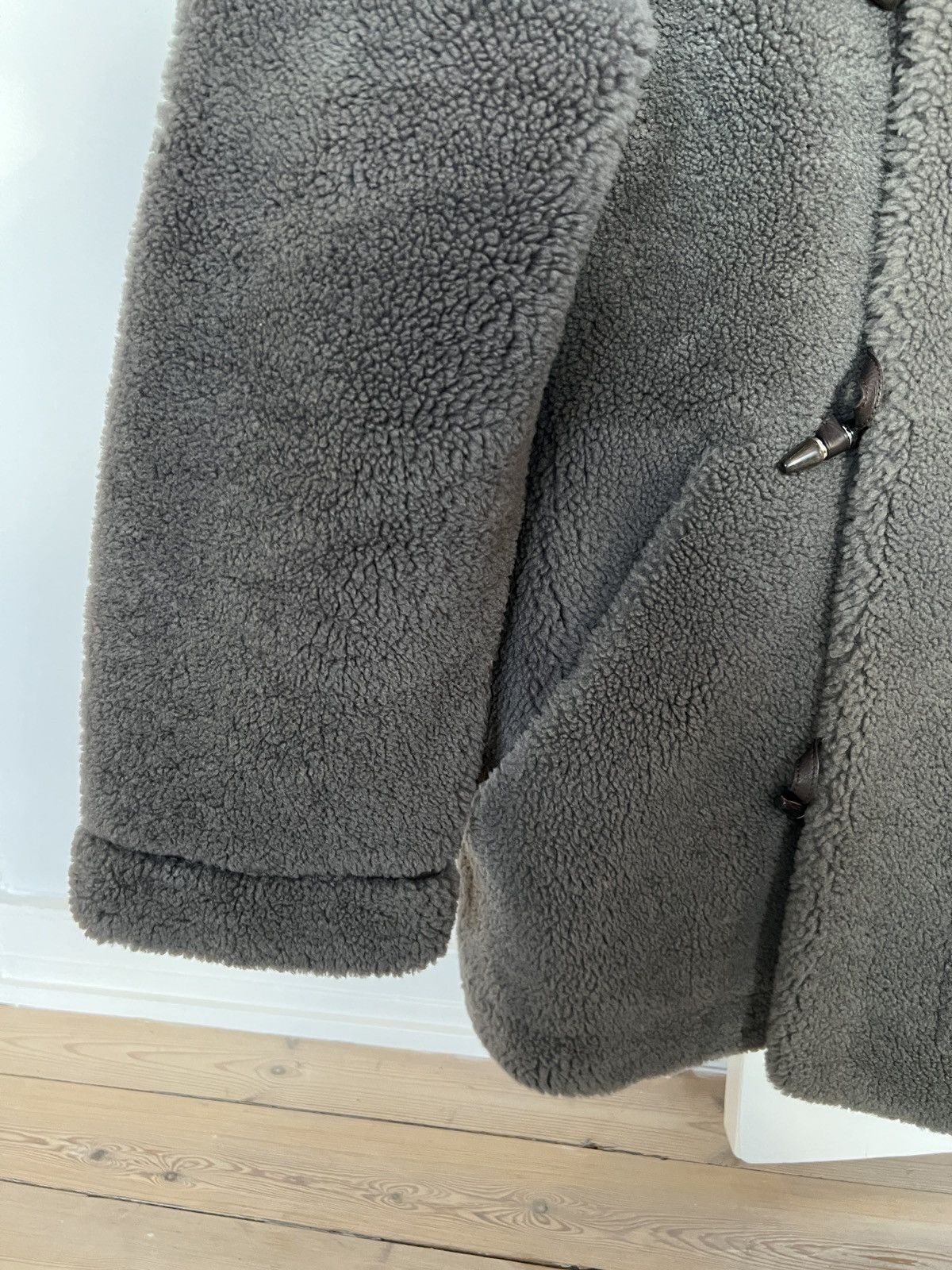 Louis Vuitton Louis Vuitton FW 2013 Shearling Duffle Coat Fur Trim Hood Size US M / EU 48-50 / 2 - 4 Thumbnail
