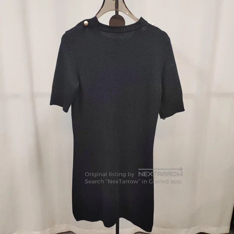 Chanel Chanel Black cashmere short sleeve Size XXS / US 00 / IT 34 - 2 Thumbnail