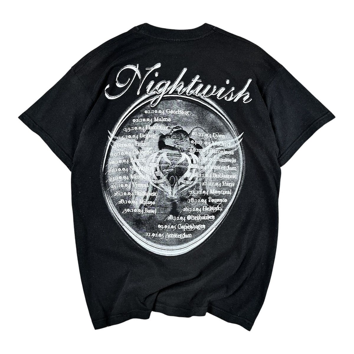 Band Tees × Vintage NIGHTWISH – ONCE Tour 2005 Haunting in white and shadow. Size US M / EU 48-50 / 2 - 2 Thumbnail